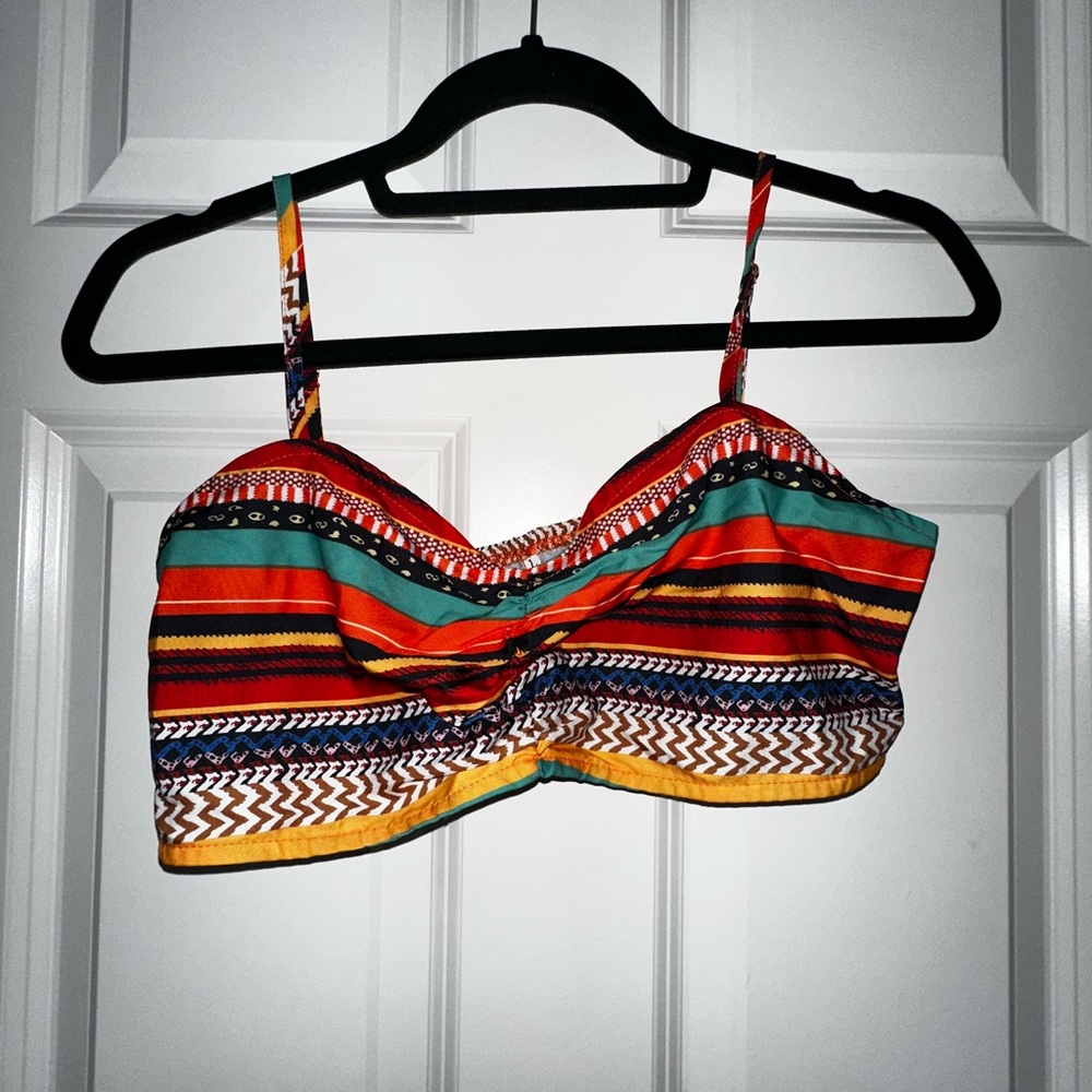 Multicolor Striped Women's Top